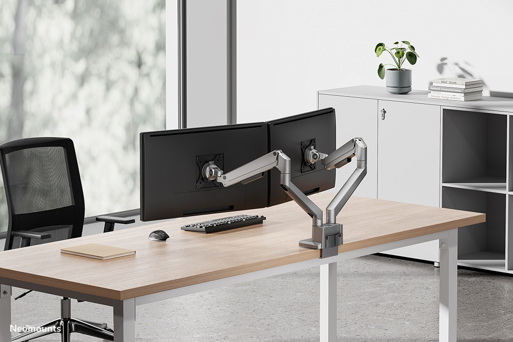 Neomounts DS70-250SL2 Monitorarm 17-32" - Gasfeder - Topfix - 180°-Stopp